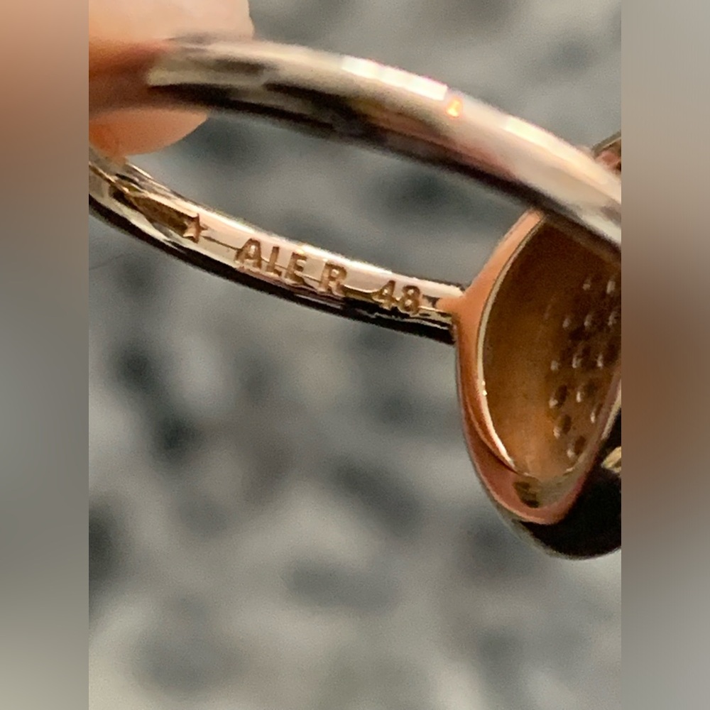 PANDORA ROSE GOLD RING SIZE 48 - Picture 3 of 5